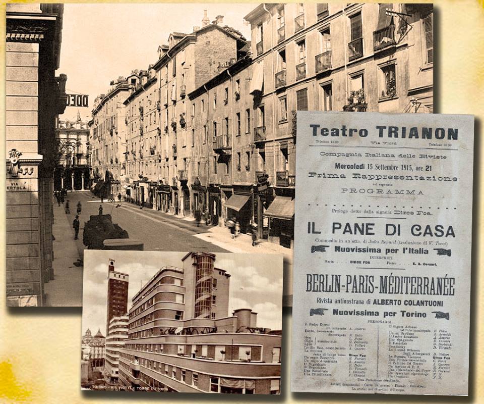 Torino che non c’è più: via della Palma e il vicolo della Campana