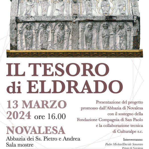 “Il tesoro di Eldrado”, nasce il nuovo portale online dedicato all’abbazia di Novalesa