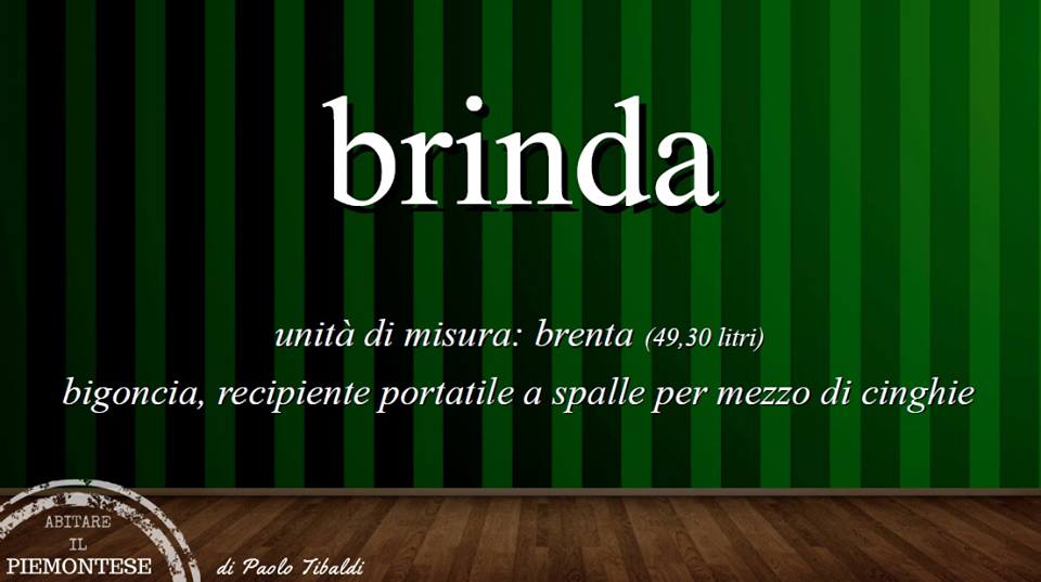 Pillole di piemontese - Brinda